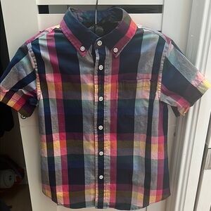 Crewcuts Vibrant boys button down size 4-5
